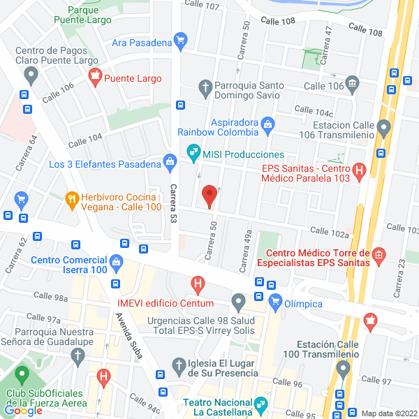 Mapa de Galeria De Arte Bizancio