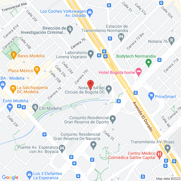 Mapa de Gmh Colombia S.A.S.