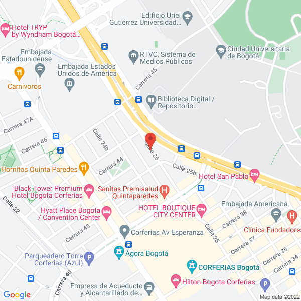 Mapa de Gms Cientific S.A.S.