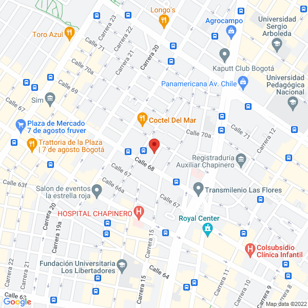 Mapa de Gold Services Colombia S.A.S