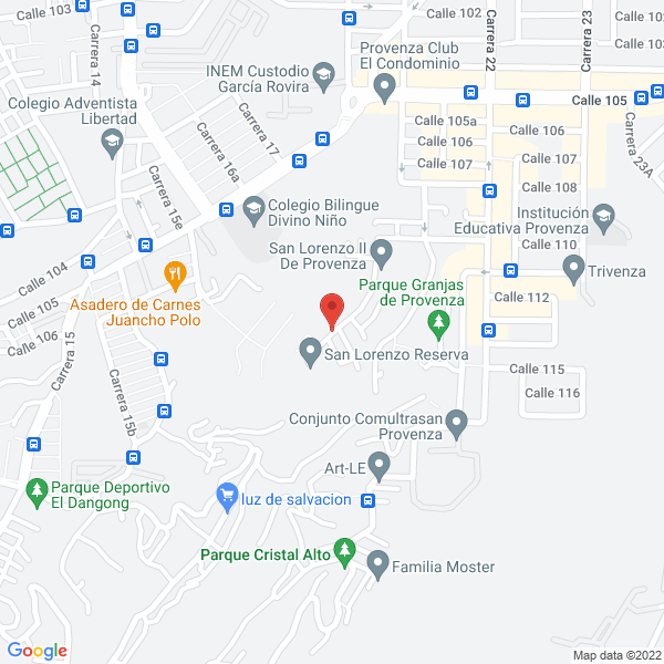 Map of Gory Y Su Tropibanda