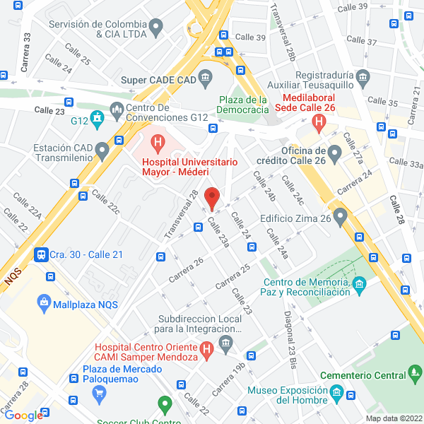 Mapa de Gp Genuine Parts Cúa. Ltda.