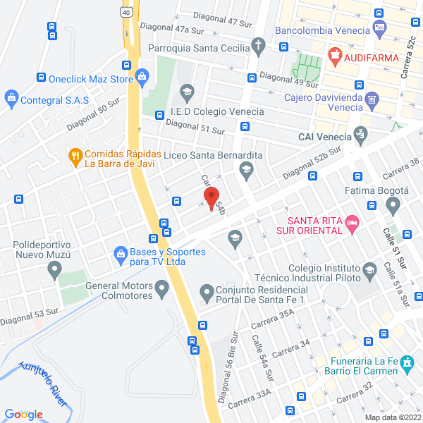 Mapa de Gpulido Construcciones S.A.S.