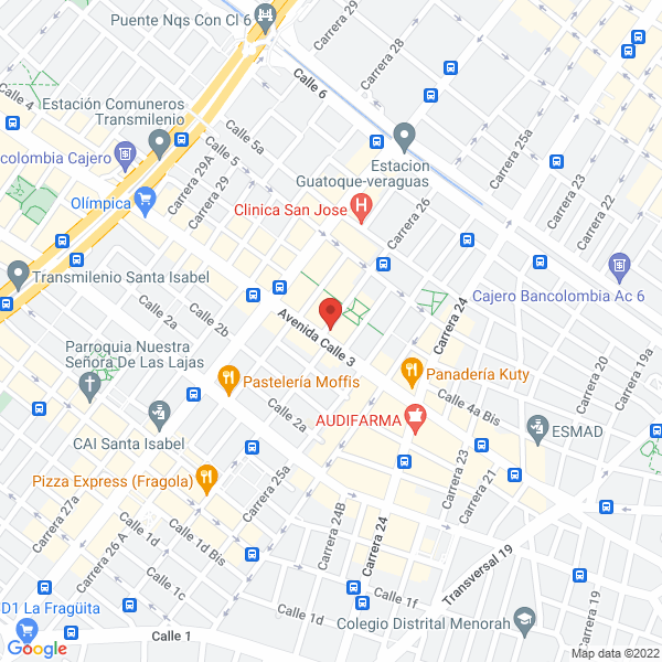 Mapa de Gradispan Ltda.