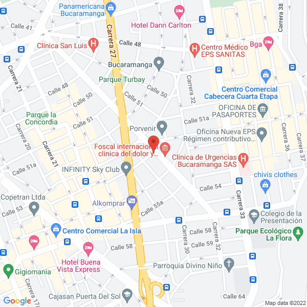 Map of Grupo Vida
