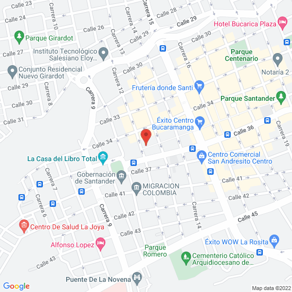 Map of Gutiérrez Serrano Alba Luz