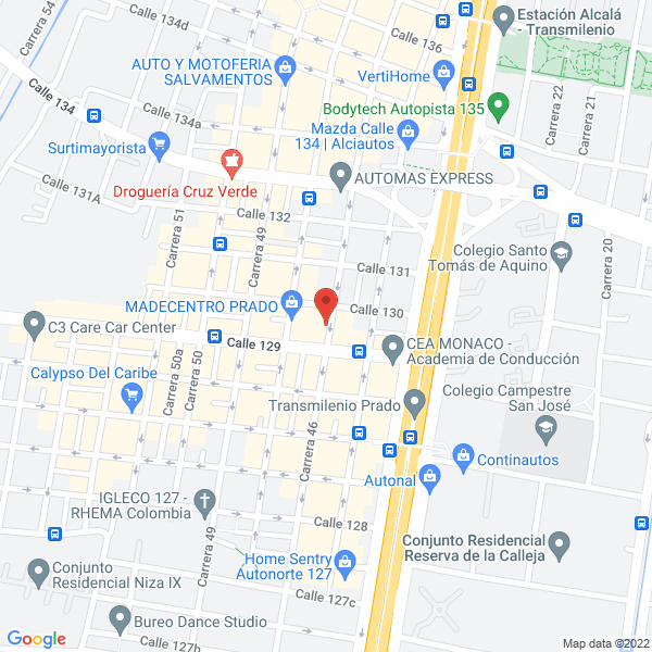 Mapa de Hss Ingeniería S.A.S.