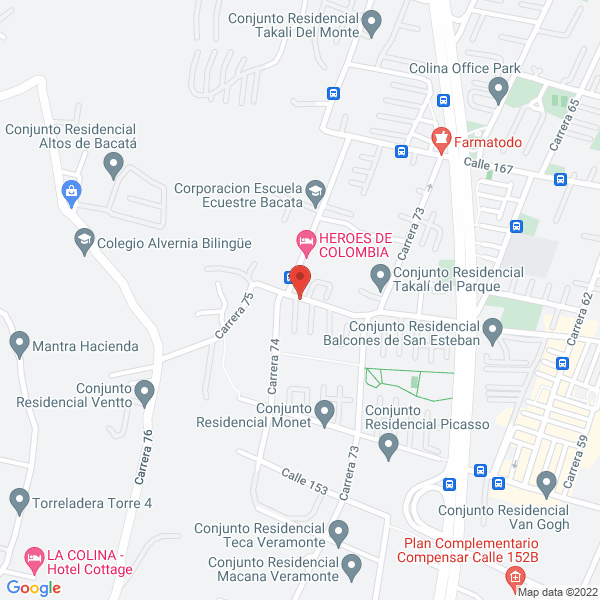 Mapa de Ilender Colombia