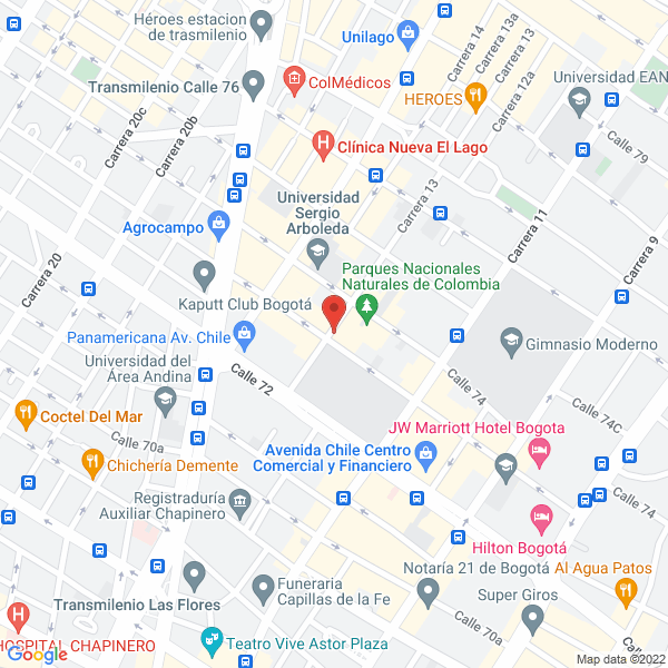 Mapa de Ilr Construcciones Ltda.