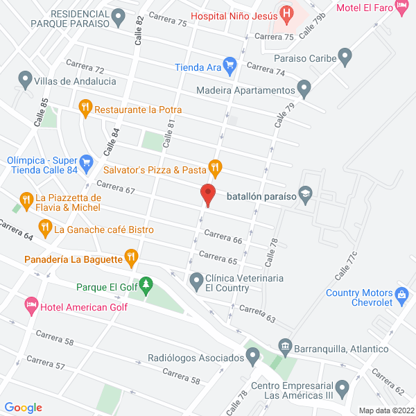 Map of Imago Colombia Ltda.