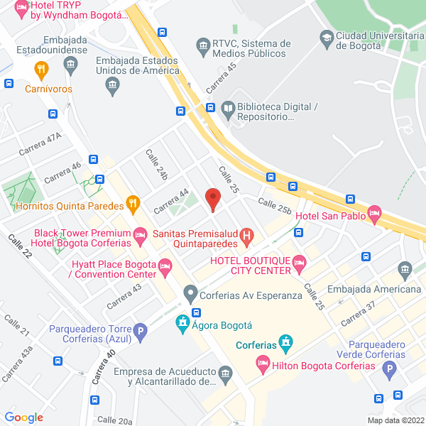 Mapa de Imdicol Ltda.