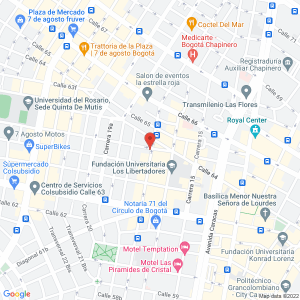 Mapa de Impermaco Ltda.