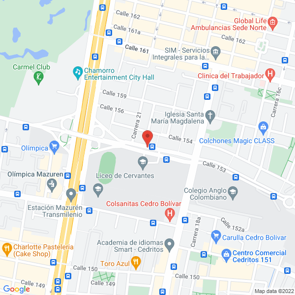 Mapa de Imprepartes Ltda.