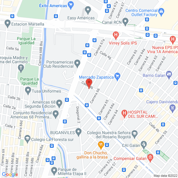 Mapa de Impresión Textil S.A.S.