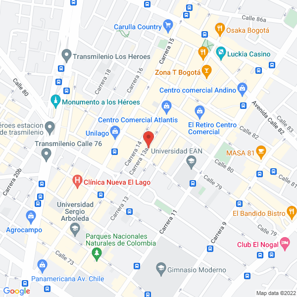 Mapa de Insight Psicologia Ips S.A.S.