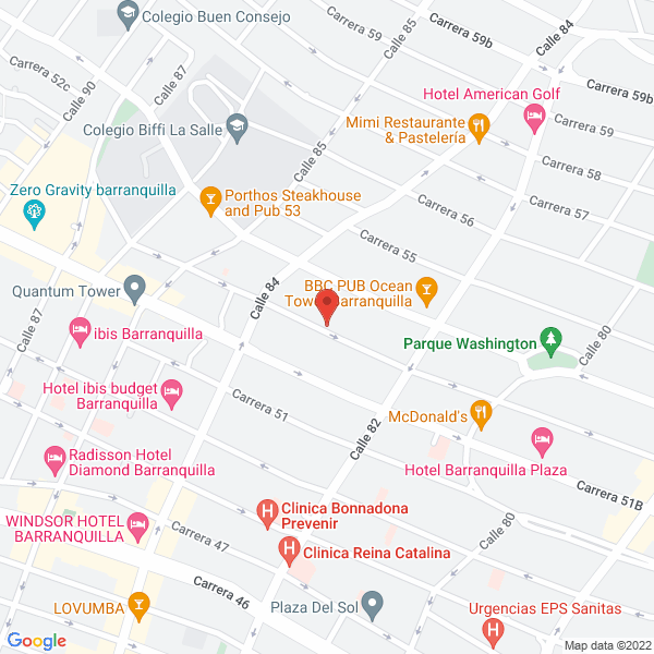 Map of Jhonny Miguel Fayad Askar