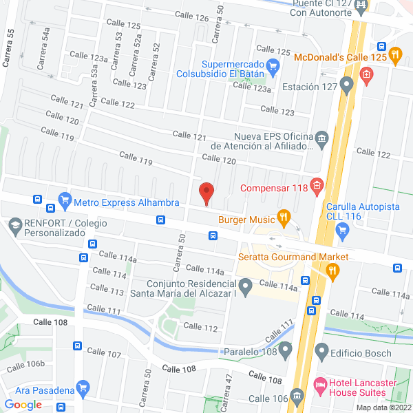 Mapa de Instetec Ltda