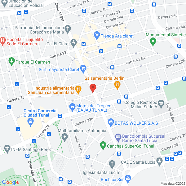 Mapa de Centro De Diagnostico Automotor De La 44