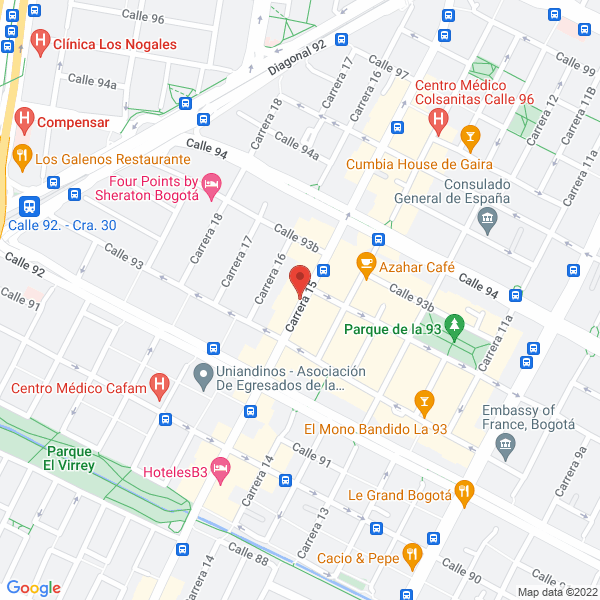 Mapa de Inversiones Ochoa Cadavid S. En C.S.