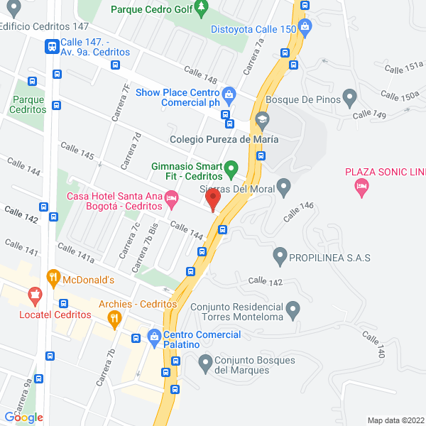 Mapa de Inversiones San Rafael Candelaria S.A.S.