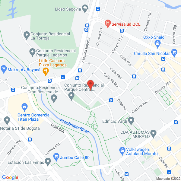 Mapa de Inversiones Stravaganza Cafe Ci S.A.S.