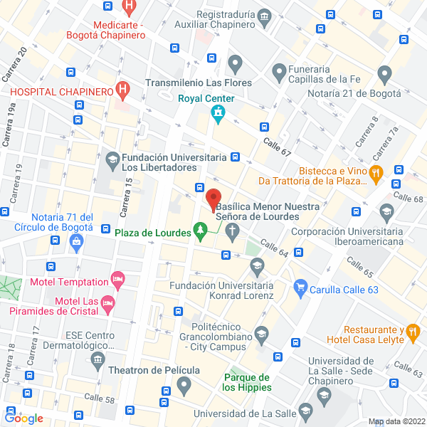 Mapa de Inversiones Y Construcciones Agm S.A.S.