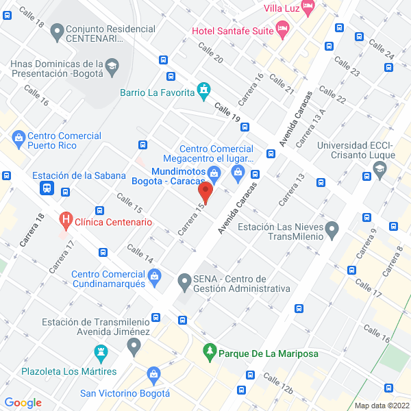 Mapa de Inversiones Y Servicios Rago S.A.S.