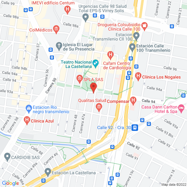 Mapa de Itelca S.A.S.