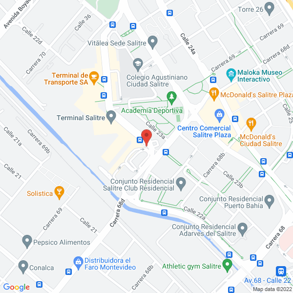 Mapa de Izu Repuestos Diesel S.A.