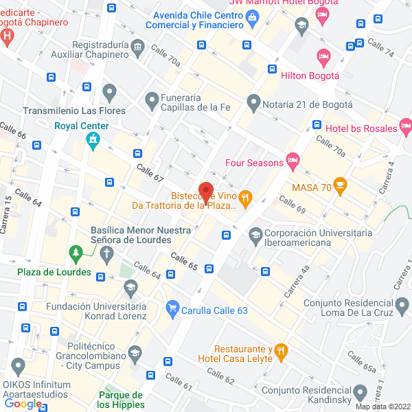 Mapa de J.L. Morales & Cía. Ltda.
