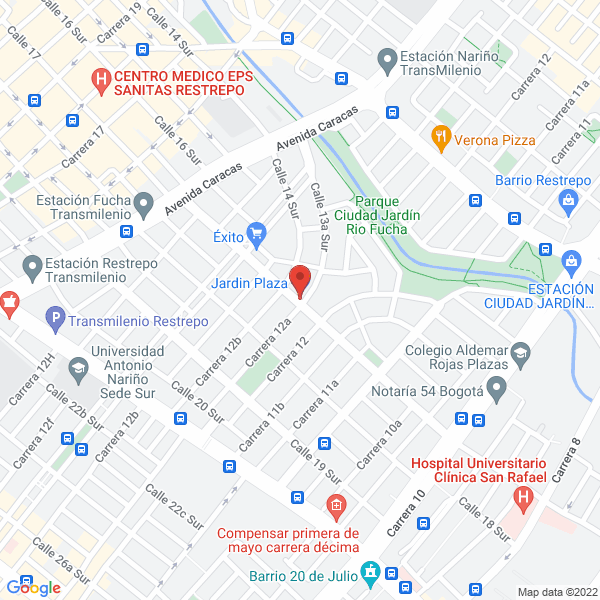 Mapa de K Y D House