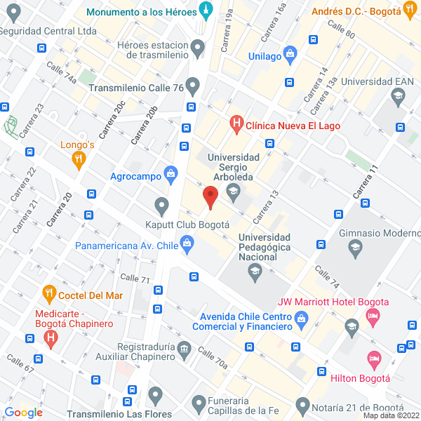 Mapa de Kaja Inmobiliaria Ltda.