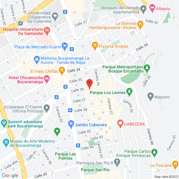 Map of Chocolatería & Pastelería Kakahuat