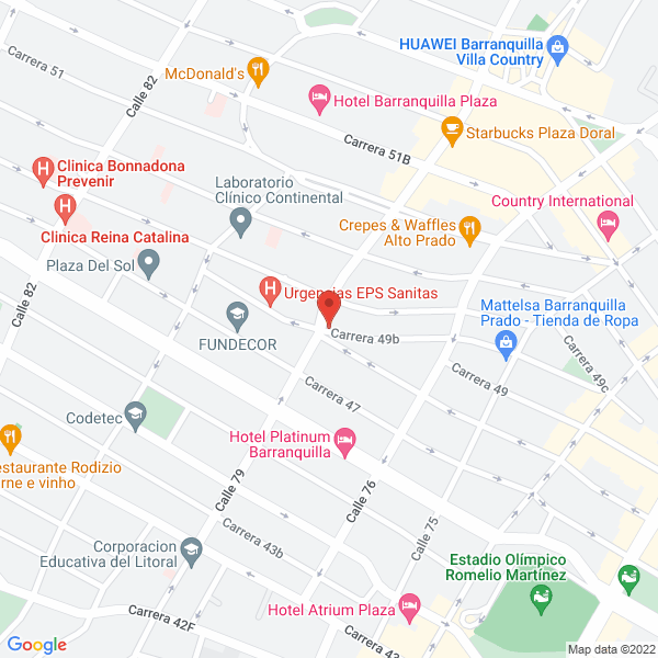 Map of Kelly Palacio Calzado Y Marroquineria