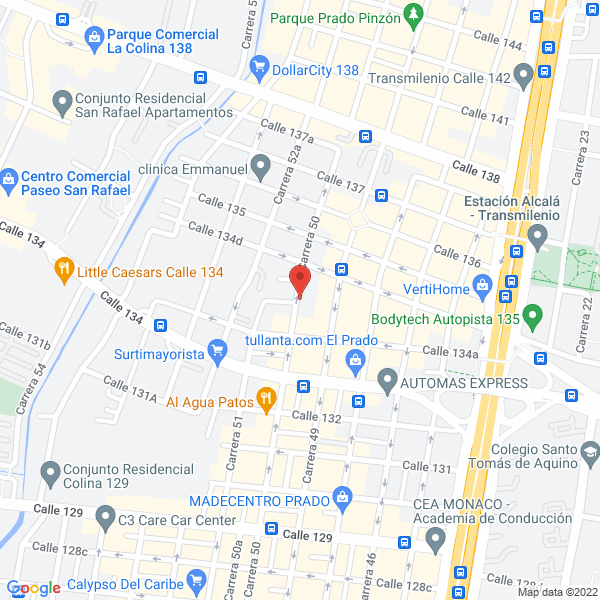 Mapa de Kinereth Spa Estética