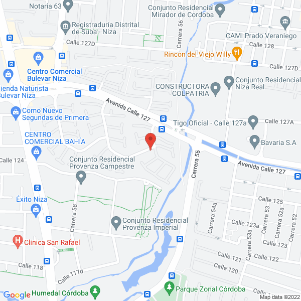 Mapa de Kineta S.A.S.