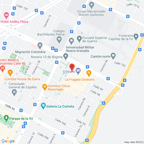 Mapa de Kitchen Technology S.A.S.