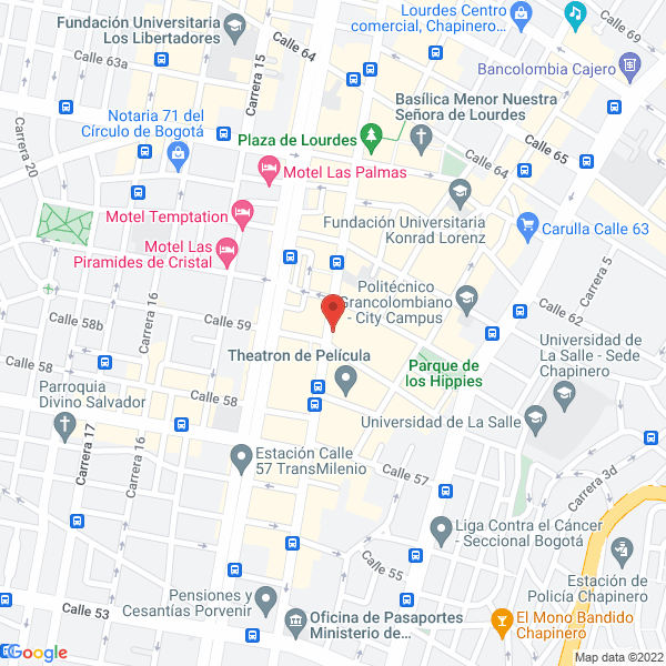 Mapa de Grupo Investigativo Kojak