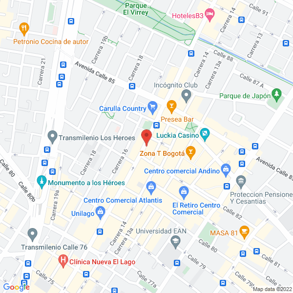 Mapa de Koom Marketing S.A.S.