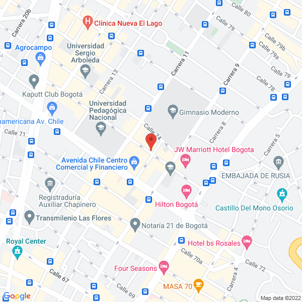 Mapa de Kopa Grupo De Licencias S.A.S