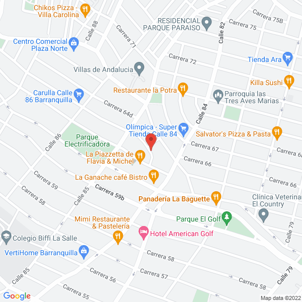 Map of Kopp Echeverry Y Cia S En C