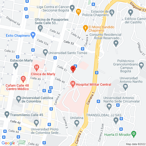 Mapa de Kreatif S.A.S.