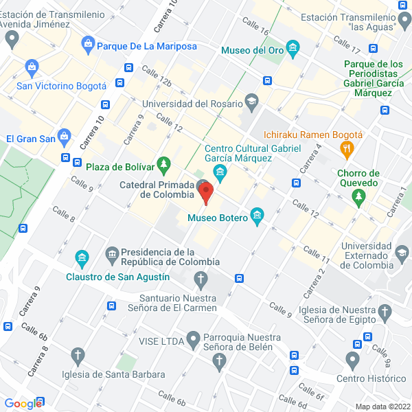 Mapa de Kronos De Colombia
