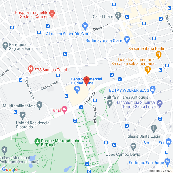 Mapa de La Tienda De Gilary