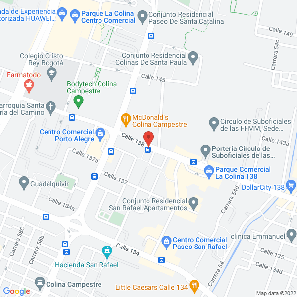 Mapa de La Tienda Papelera