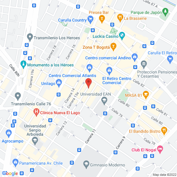 Mapa de La Viña Del Sur S.A.S.