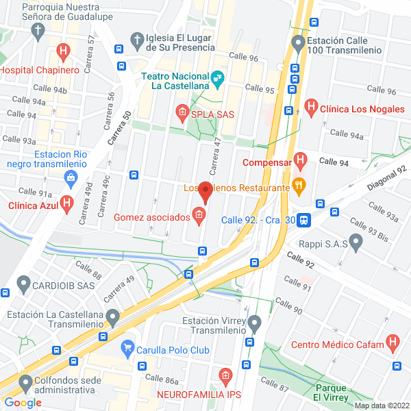 Mapa de Lab.Químico De Monitoreo Ambiental Laqma Ltda