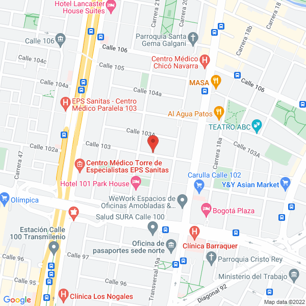 Mapa de Labizco S.A.S.