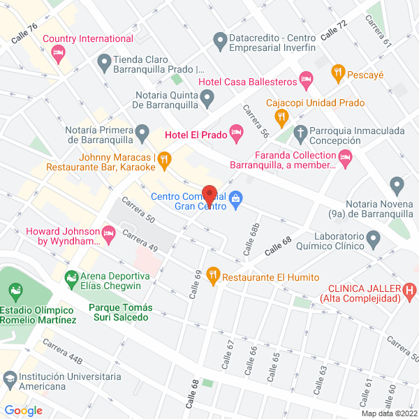 Map of Labor Humana S.A.S.