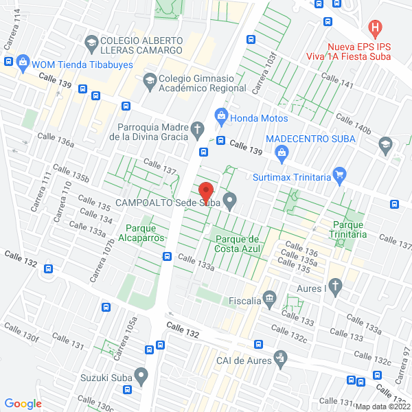Mapa de Laboratorio Gellsma Ltda.